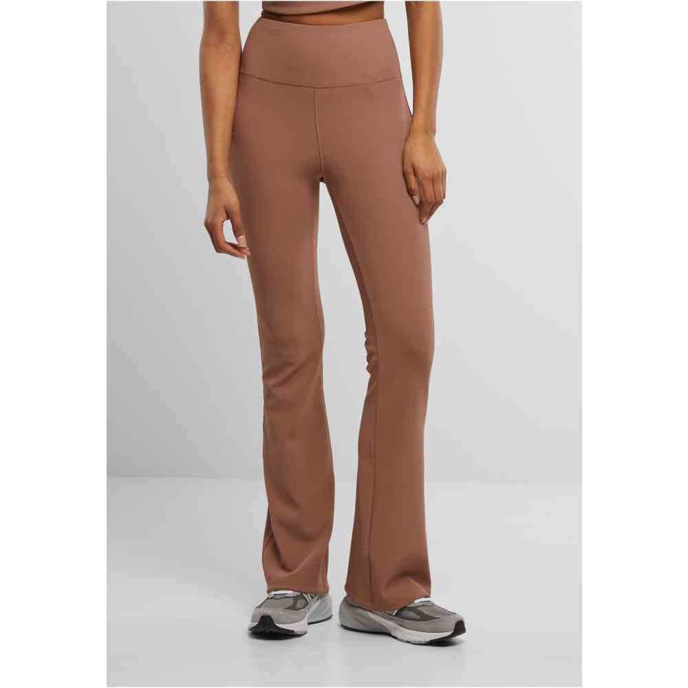 Urban Classics - Flared Rib Gamaschen - Braun